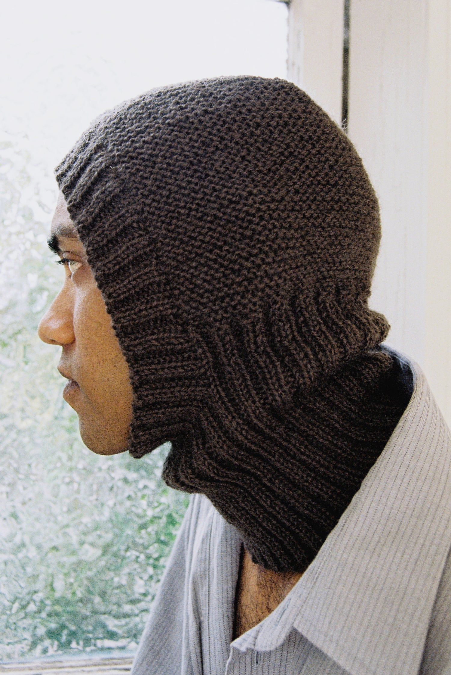 Handknitted balaclava aileen chen sheahan huri